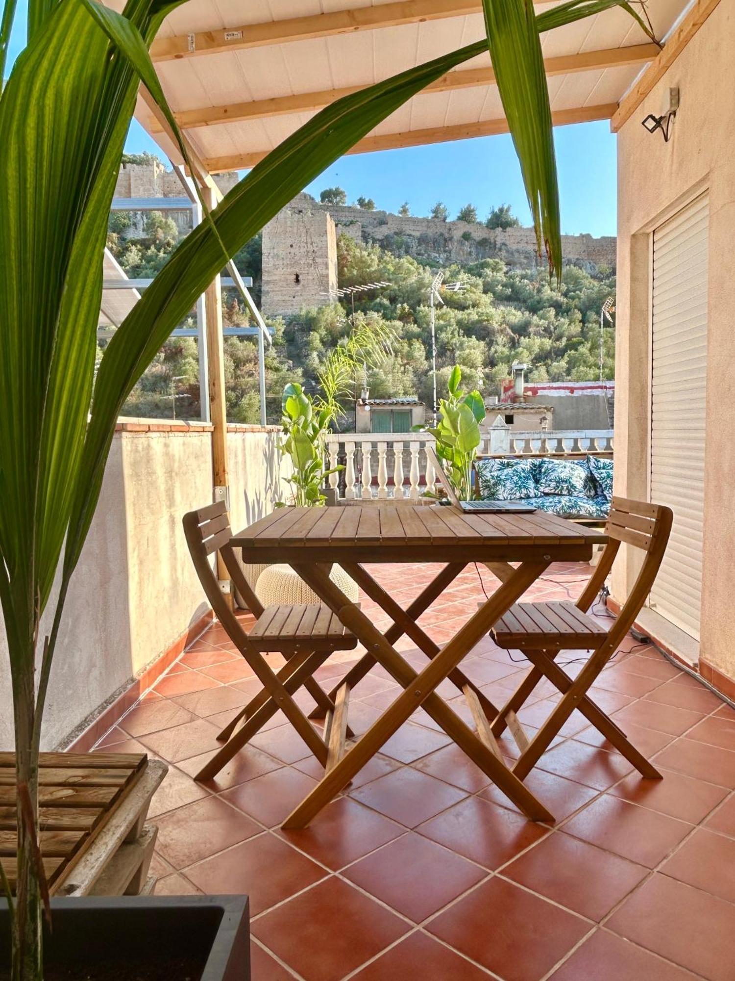 Casa Con Jacuzzi Y Piscina Con Vistas Al Castillo Corbera de Alcira Екстериор снимка